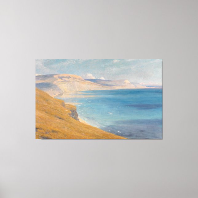 Lienzo Mar y sol (Anverso)