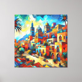 Lienzo Maravillas del sur de Marruecos: Assa