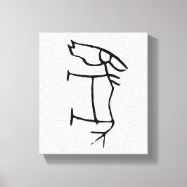 Lienzo Maravilloso caballo-zodiaco chino-#001-