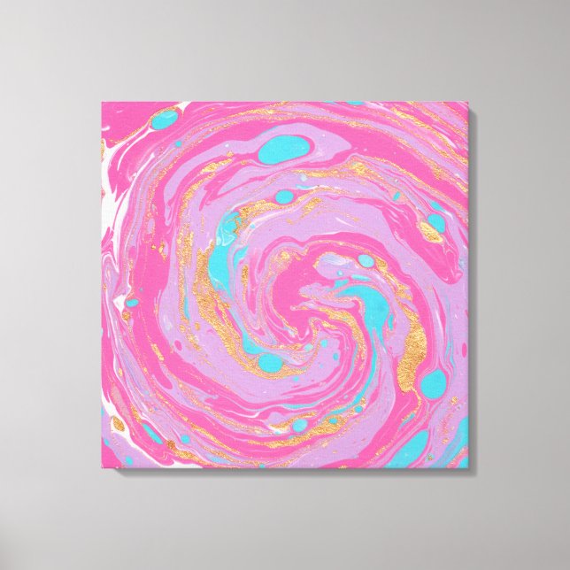 Lienzo Marble Swirl (Anverso)