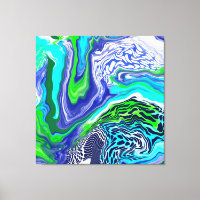 Marble verde azul y limón
