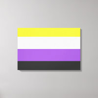 Marca Enby (Orgullo no binario)