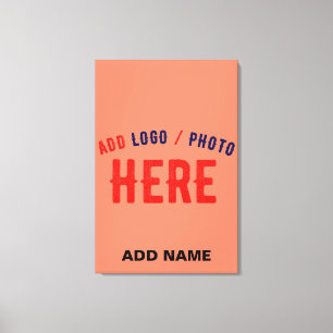 LIENZO MARCA VERIFICADA PERSONALIZADO CORAL NARANJA ESTIL