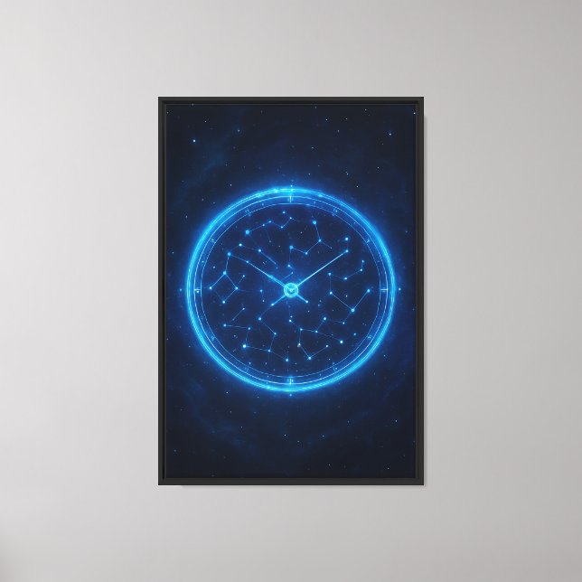 Lienzo Marcado de hora Astral (Anverso)