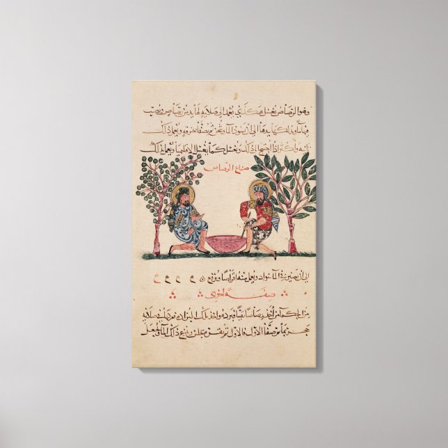 Lienzo Marcar, página de un (Anverso)