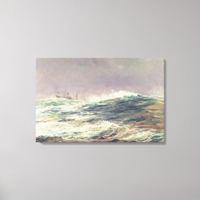 Lienzo Marea Bebé, Alcance Largo, 1881 (Anverso)