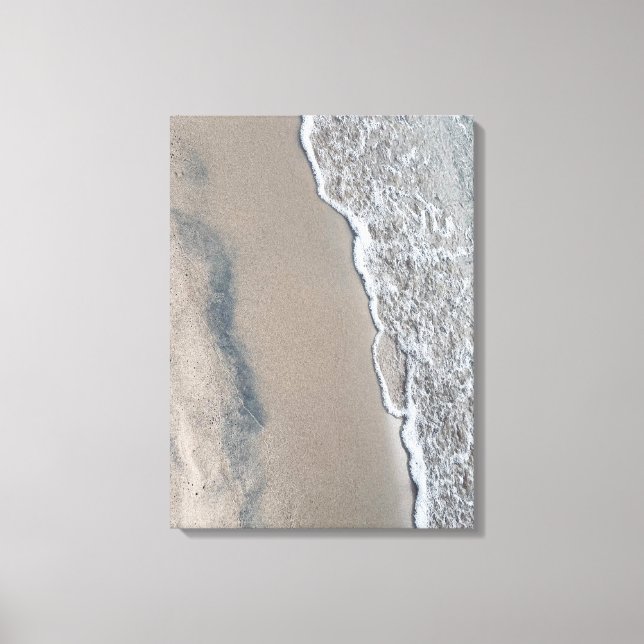 Lienzo Marea hacia atrás (Anverso)