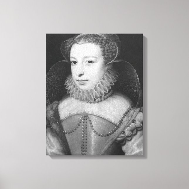 Lienzo Marguerite de Valois Reina de Navarra (Anverso)