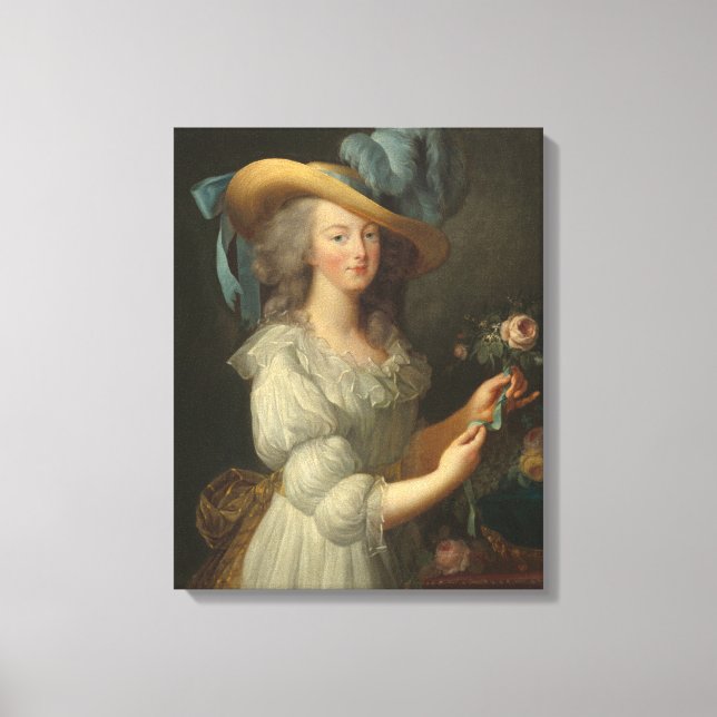 Lienzo María Antonieta Reina De Francia (Anverso)
