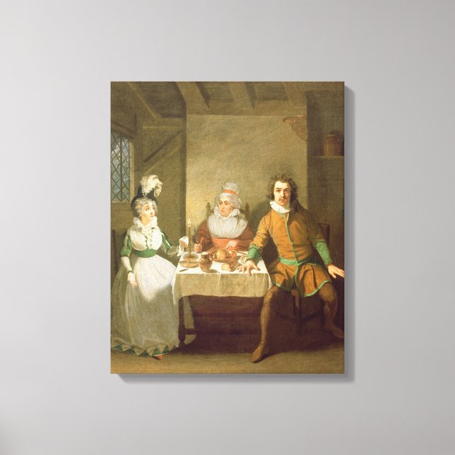 Lienzo Maria Bland como Josephine (Anverso)