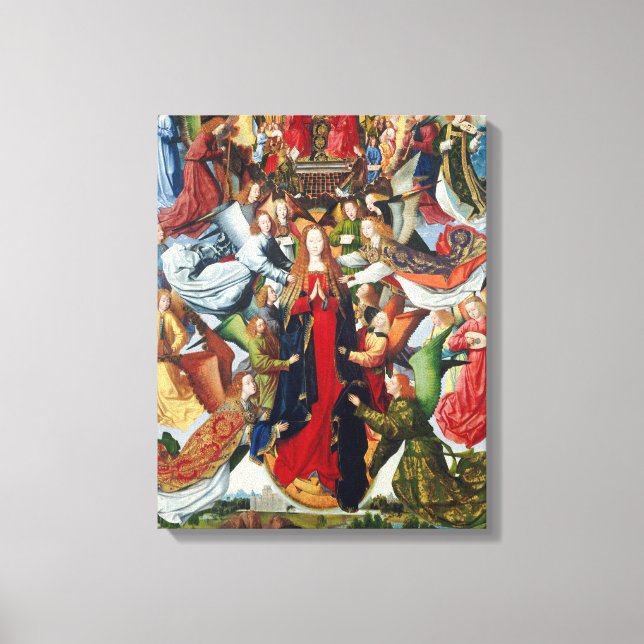 Lienzo María, reina del cielo, c. 1485 - 1500 (Anverso)
