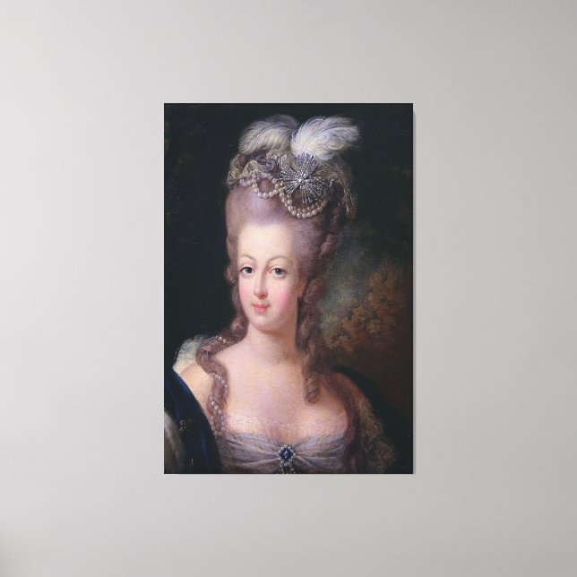 Lienzo Marie-Antoinette, 1775 / Reina de Francia / (Anverso)
