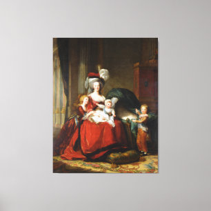 Lienzo Marie-Antoinette de Lorraine-Habsbourg