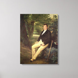 Lienzo Marie-José Marquis de La Fayette