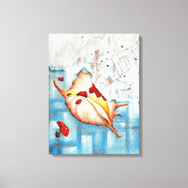 Lienzo Marienkäfer Verwandlung