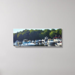 Lienzo Marina junto al agua