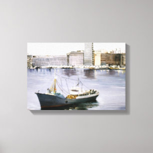 Lienzo Marina/Mariña/Marine