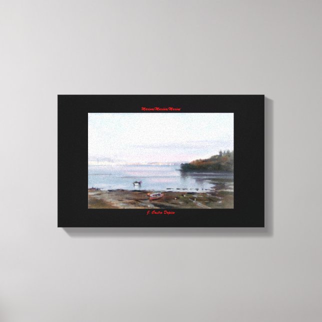 Lienzo Marina/Mariña/Marine (Anverso)