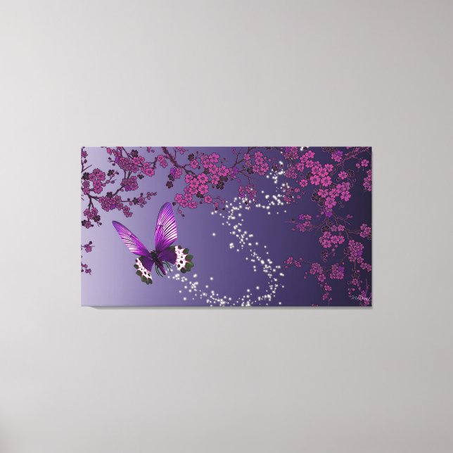 Lienzo Mariposa (Anverso)