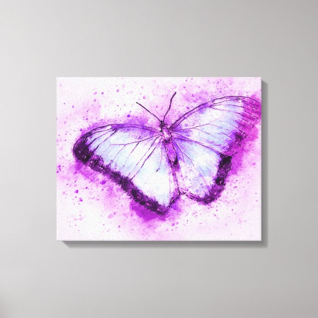 Lienzo Mariposa (Anverso)