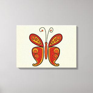 Lienzo mariposa