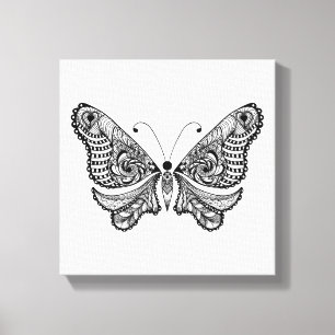 Lienzo Mariposa 6 del estilo