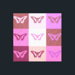 Lienzo Mariposa Art 2<br><div class="desc">Diseño gráfico de arte de mariposa</div>