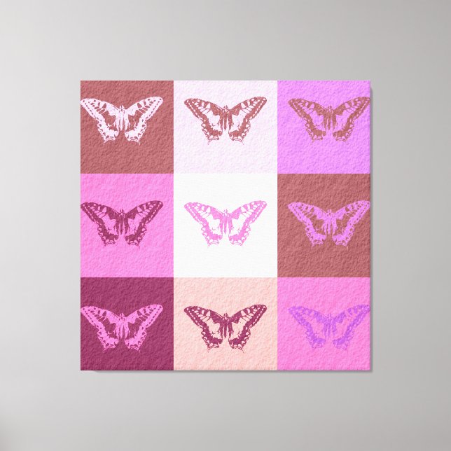 Lienzo Mariposa Art 2 (Anverso)