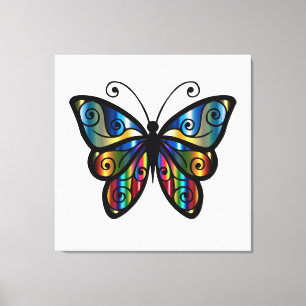 Lienzo Mariposa Cuta