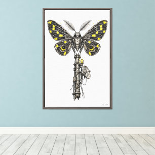 Lienzo Mariposa de la Última Luz
