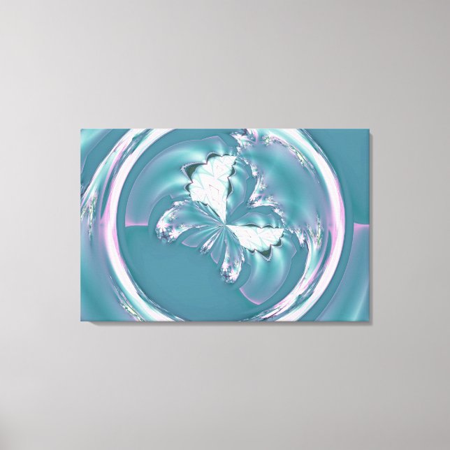 Lienzo Mariposa de primavera (Anverso)