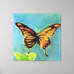 Lienzo Mariposa de verano de primavera -