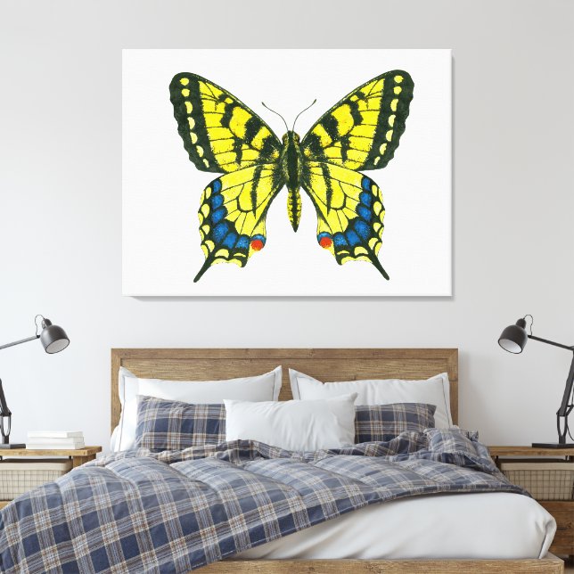 Lienzo Mariposa tigre (Insitu(Dormitorio))