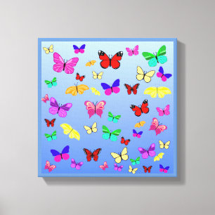 Lienzo Mariposas