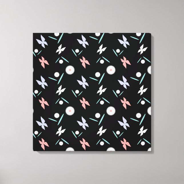 Lienzo Mariposas (Anverso)