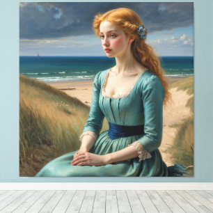 Lienzo "Maris" - El viaje de una doncella - un retrato co