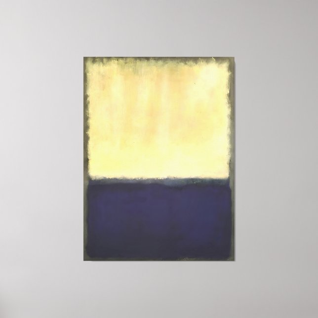 Lienzo Mark Rothko art style (Anverso)