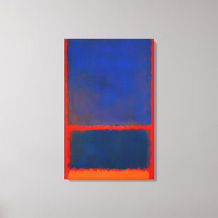 Lienzo Mark Rothko - Azul, Naranja, rojo - 1961