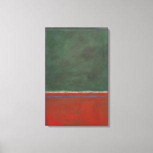 Lienzo Mark Rothko - Green and Maroon - 1953