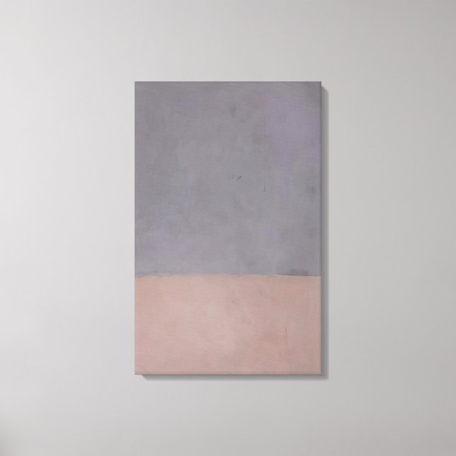 Lienzo Mark Rothko - Gris y malva sin título - 1969 (Anverso)
