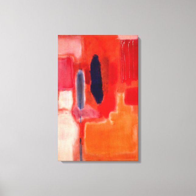 Lienzo Mark Rothko - Nº 9 - 1948 (Anverso)