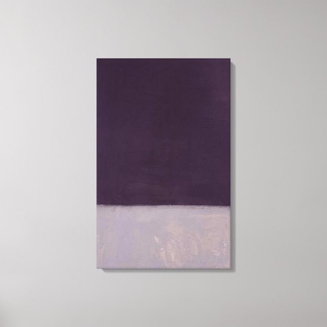 Lienzo Mark Rothko - Negro y gris sin título - 1970 (Anverso)