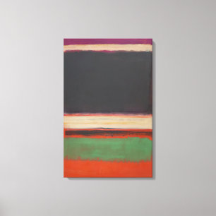 Lienzo Mark Rothko - No.3No.13 Magenta, negro, verde en O