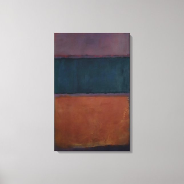 Lienzo Mark Rothko - Sin título - 1963 (Anverso)