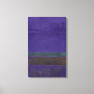 Lienzo Mark Rothko - sin título [azul, verde y marrón] -