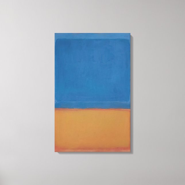 Lienzo Mark Rothko - Sin título Rojo, Azul, Naranja - 195 (Anverso)