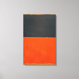 Lienzo Mark Rothko - Verde y Tangerina en rojo - 1956