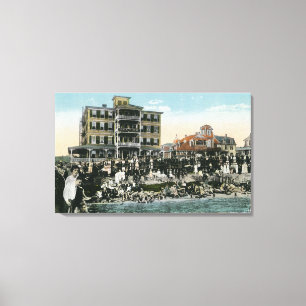 Lienzo Martha's Vineyard, vista de la avenida de la