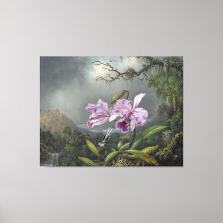 Lienzo MARTIN JOHNSON HEADE - Estudio de una orquídea - 1