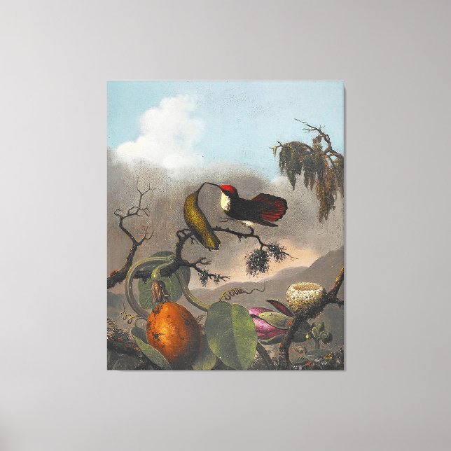 Lienzo MARTIN JOHNSON HEADE - Ruby-Topaz - c. 1863-1864- (Anverso)